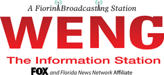 Weng The Information Station logo, A Fiorin Broadcasting Station, Fox and Florida News Network Affiliate